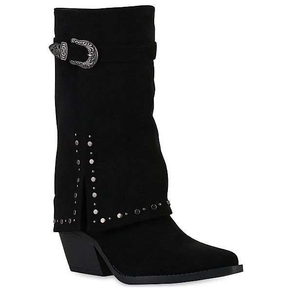 VAN HILL 841523 Cowboystiefel Damen Cowboystiefel günstig online kaufen