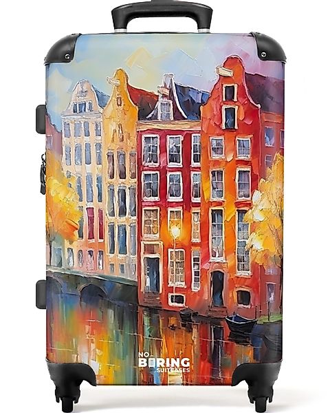NoBoringSuitcases.com© Hartschalen-Trolley mit leuchtende Räder - günstig online kaufen