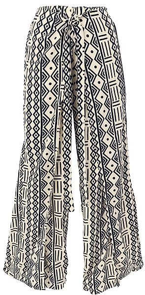 Guru-Shop Relaxhose Palazzohose mit African Print, günstig online kaufen