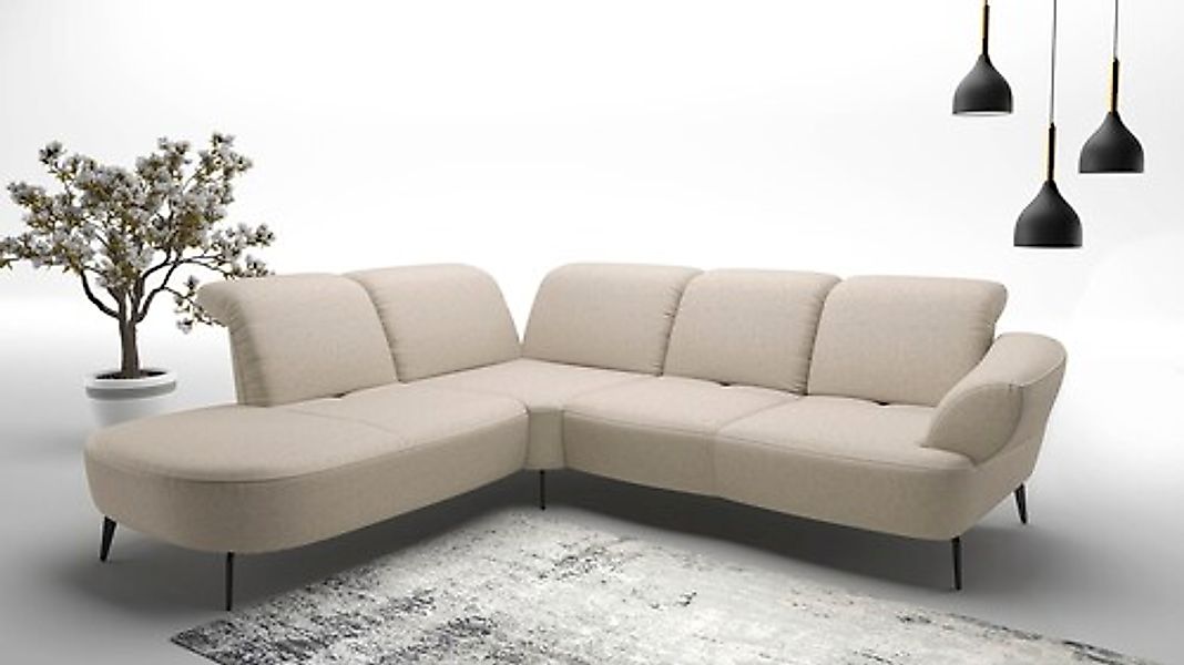 sit&more Ecksofa »Dance«, inkl.System Click&Seat und Sitztiefenverstellung günstig online kaufen