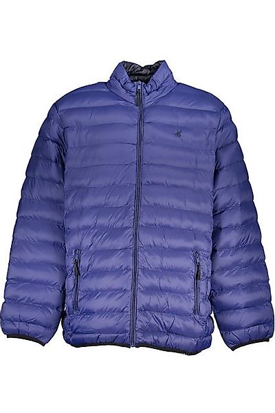 U.S. GRAND POLO Outdoorjacke Herren Übergroße Jacke Blau mit Stickerei & Re günstig online kaufen
