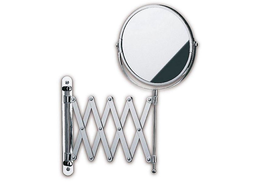 kela Kosmetikspiegel Avita, mit Scherenauszug, 1x-/5x-Vergrößerung, Wandmon günstig online kaufen