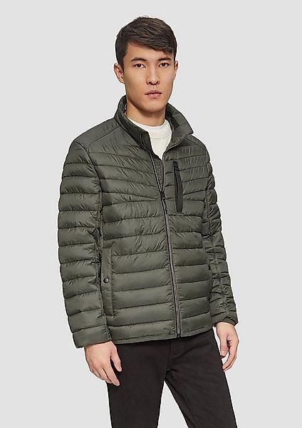 s.Oliver Funktionsjacke Outdoor-Jacke Steppjacke mit sportiven Kontrastdeta günstig online kaufen