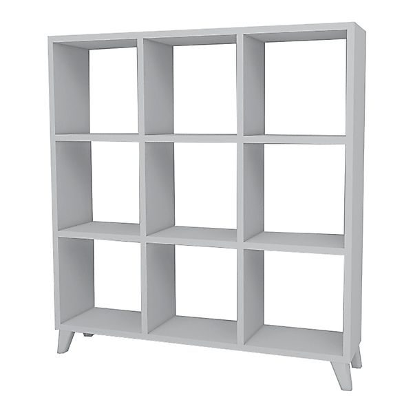 en.casa Standregal, Svedala Bücherregal 88x88x20cm, 9 günstig online kaufen