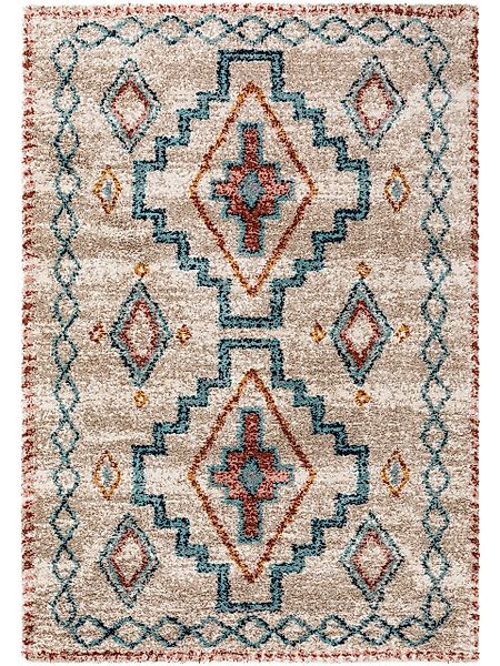 benuta Hochflor-Teppich Gobi, rechteckig, Höhe: 21 günstig online kaufen