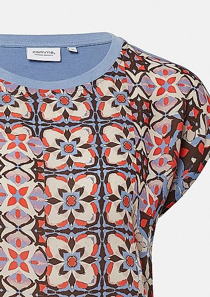 comma casual identity Shirttop Blusenshirt mit Knotendetail günstig online kaufen