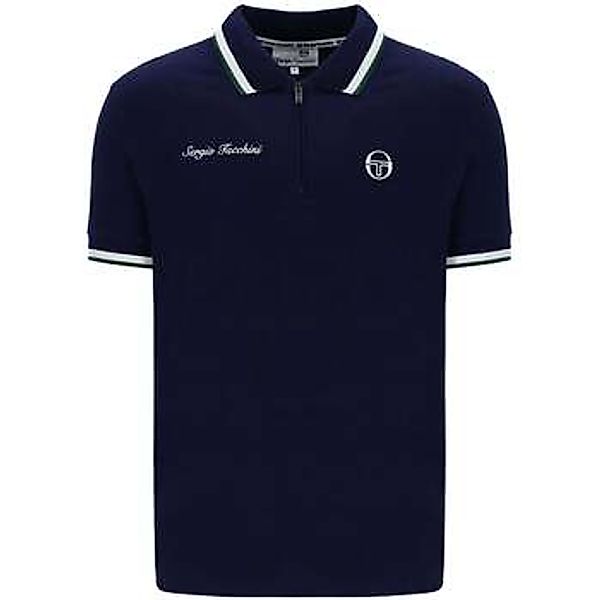 Sergio Tacchini  T-Shirts & Poloshirts Nanto Half Zip Polo Shirt Maritime B günstig online kaufen