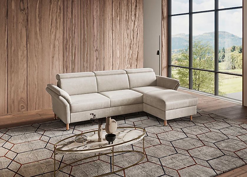 Home affaire "Calypso L-Form" mit motorischen Funktionen im Sofa und Recami günstig online kaufen