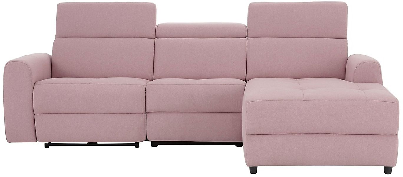 Home affaire Ecksofa "Sentrano, L-Form,", 275 cm, man. o. elektr. Relaxfunk günstig online kaufen