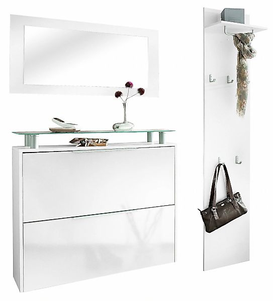 borchardt Möbel Garderoben-Set "Rena 2, (3-tlg.)" günstig online kaufen