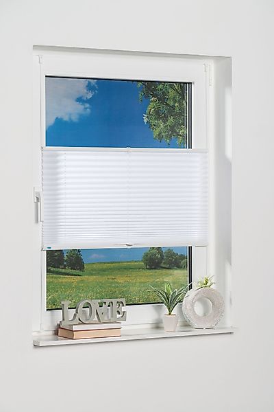 K-HOME Plissee Klemmfix Pisa, Lichtschutz, ohne günstig online kaufen