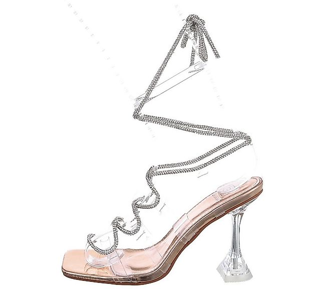 Ital-Design Damen Abendschuhe Party & Clubwear Sandalette Trichterabsatz Sa günstig online kaufen