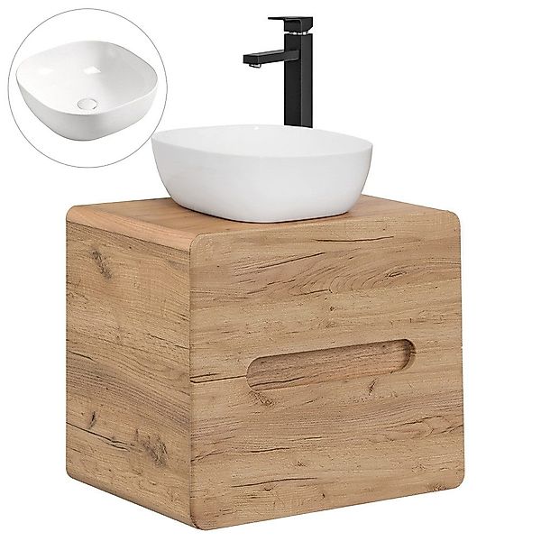 Lomadox Badmöbel-Set LUTON-56-CRAFT, (Spar-Set, 3-St), Badmöbel günstig online kaufen