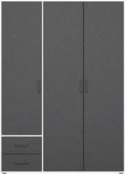 rauch Drehtürenschrank "Kleiderschrank Schrank Garderobe Wäscheschrank VOYA günstig online kaufen