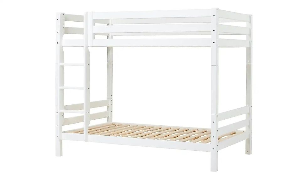Hoppekids Etagenbett  ECO Luxury ¦ weiß ¦ Maße (cm): B: 134 H: 177 Betten > günstig online kaufen