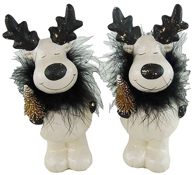 IKO Dekofigur 2er Set Elch mit günstig online kaufen