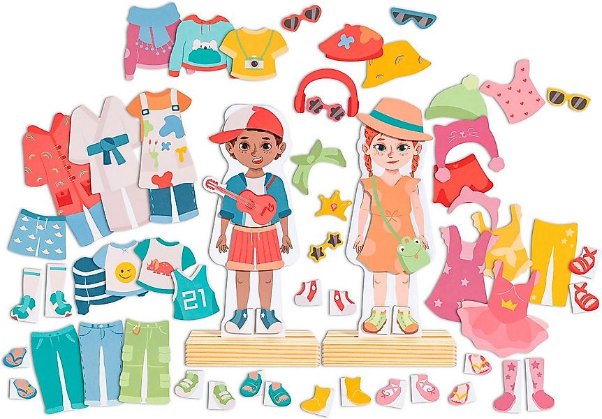 Hape Konturenpuzzle Magnetisches Anzieh-Puzzle, 62 Puzzleteile günstig online kaufen