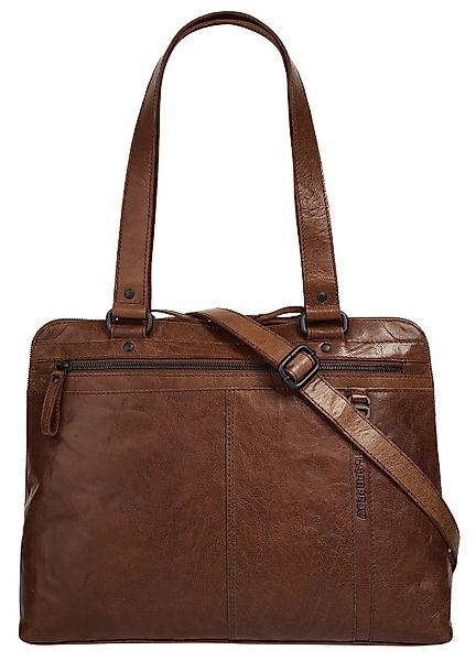 Spikes & Sparrow Shopper "LAPTOP SHOULDER BAG" echt Leder günstig online kaufen