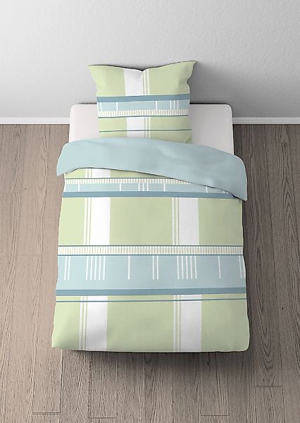 Castell - Markenbettwäsche Wendebettwäsche "0270337" 2 Stk. Cooling-Effekt günstig online kaufen