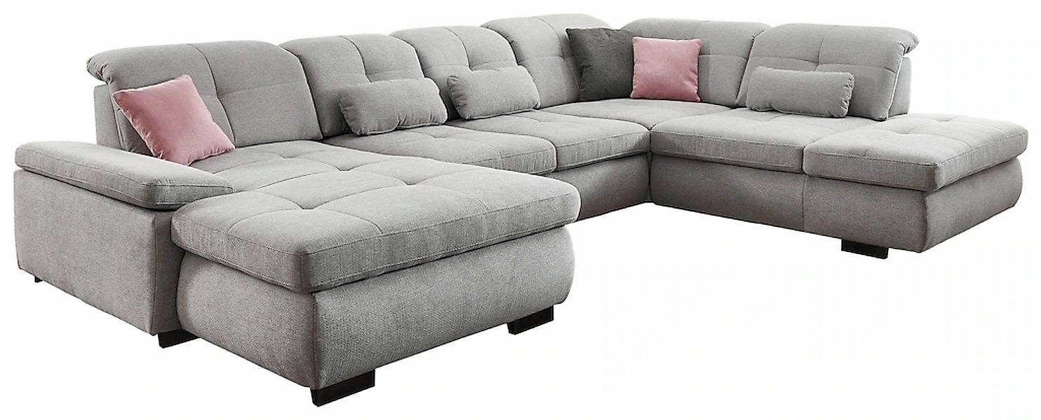 Die PlanBar Ecksofa »MP-IN16012 L-Form, mit Federkern-Polsterung«, inkl. Si günstig online kaufen