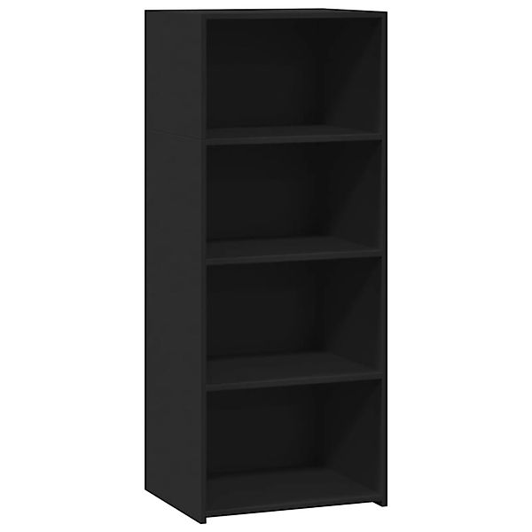 vidaXL Highboard Schwarz 50x41x124 cm Holzwerkstoff 846398 günstig online kaufen