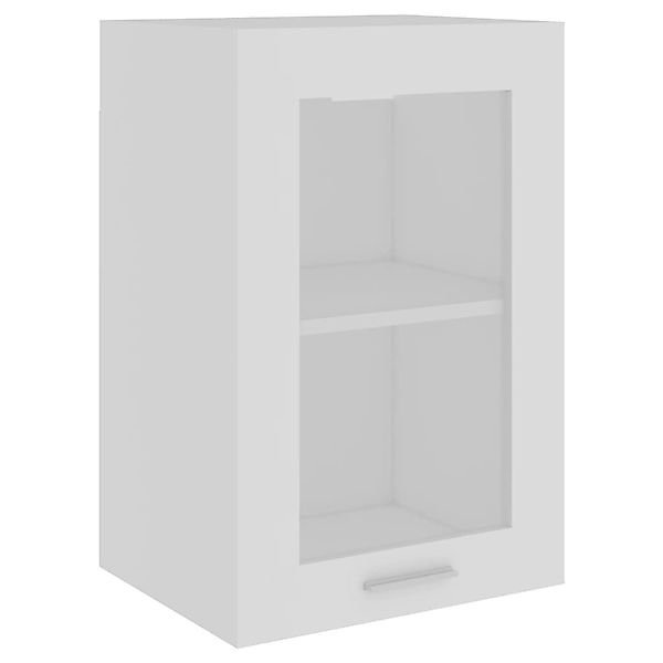 Hängeglasschrank Weiß 40x31x60 Cm Spanplatte günstig online kaufen