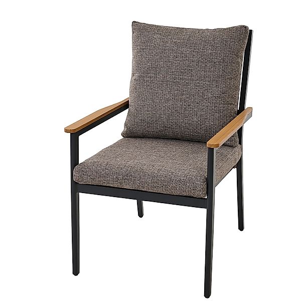 Siena Garden Sessel Liguria Comfort Plus inkl. Kissen 79,5 x 64 x 97 cm FSC günstig online kaufen