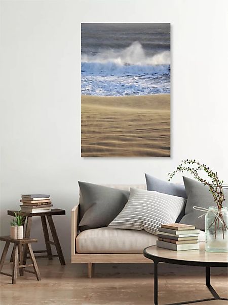 Poster / Leinwandbild - Where Desert Meets Ocean günstig online kaufen