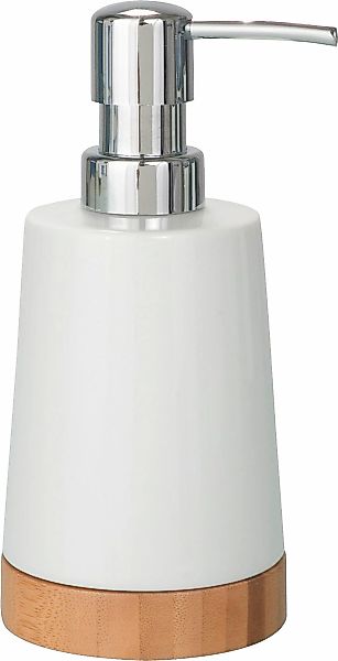 WENKO Seifenspender "Bamboo" Keramik, 330 ml günstig online kaufen