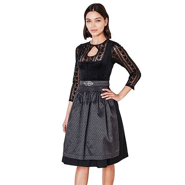 Krüger Madl Dirndl Krüger MADL Dirndl 'Alisha' 415468, Schwarz 60cm günstig online kaufen