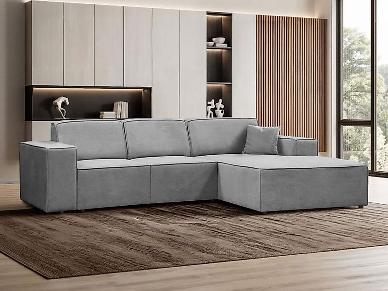 Beautysofa Ecksofa PEDRO, Breite: 267cm, viele günstig online kaufen