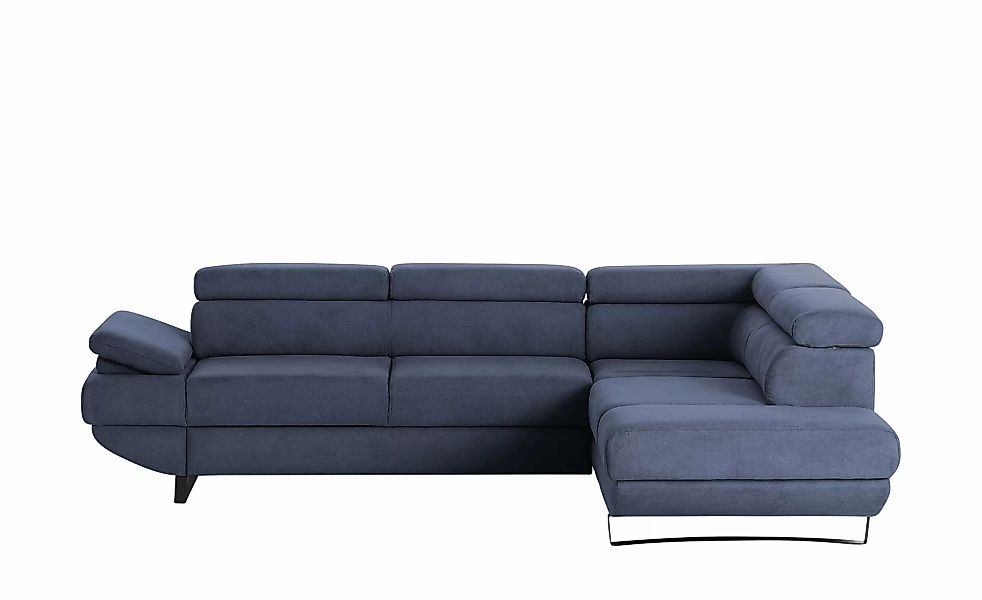 switch Ecksofa aus Mikrofaser Gio ¦ blau ¦ Maße (cm): B: 263 H: 74 T: 200.0 günstig online kaufen