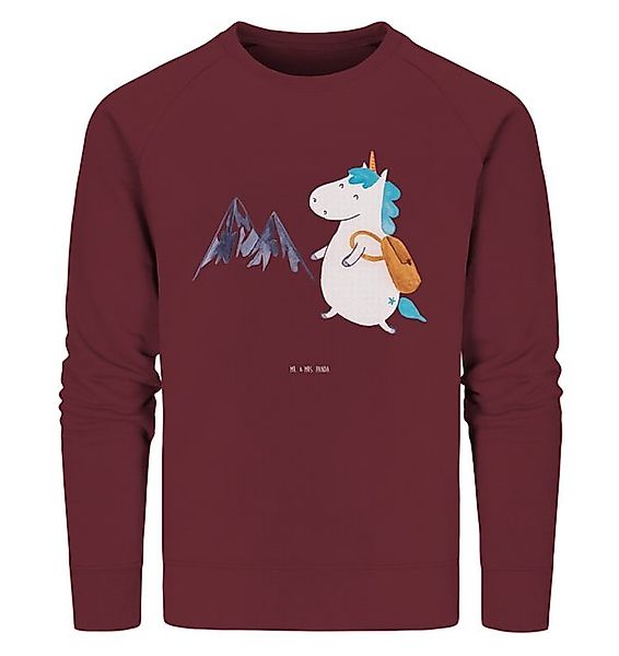 Mr. & Mrs. Panda Longpullover Einhorn Bergsteiger Größe L - Burgundy - Gesc günstig online kaufen
