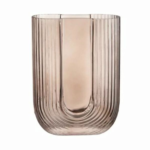 BUTLERS RAINBOW Vase Circle Höhe 24cm dunkelgrau günstig online kaufen