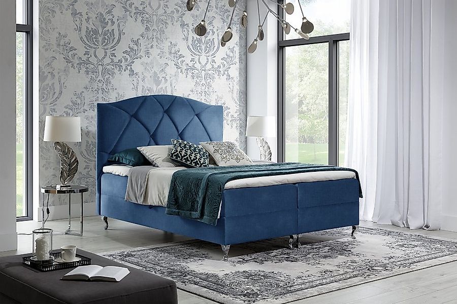 99rooms Boxspringbett Blanco (Schlafzimmerbett, Bett), gepolstert günstig online kaufen