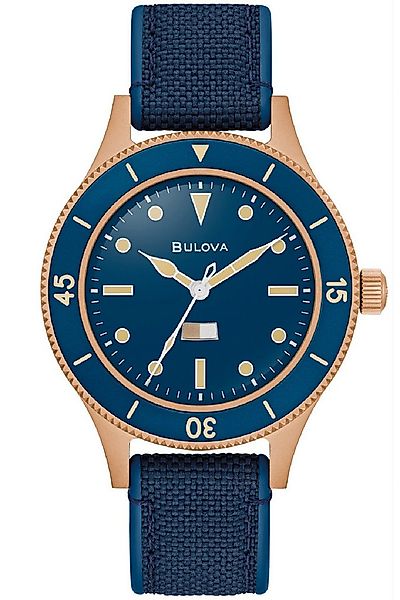 Bulova Automatikuhr Automatic Mil-Ships Special Edition Dunkelblau günstig online kaufen