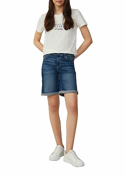 s.Oliver Gerade Jeans - Sommerliche Bermuda-Jeans Karolin günstig online kaufen