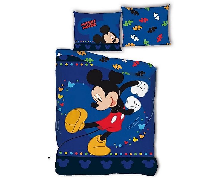 Disney Mickey Mouse Bettwäsche 140x200 cm Weiches Microfiber Set für Disney günstig online kaufen
