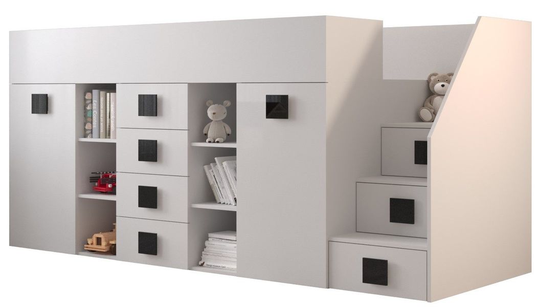 ABIKS MÖBEL Etagenbett TOLEDO 3 Hochbett günstig online kaufen