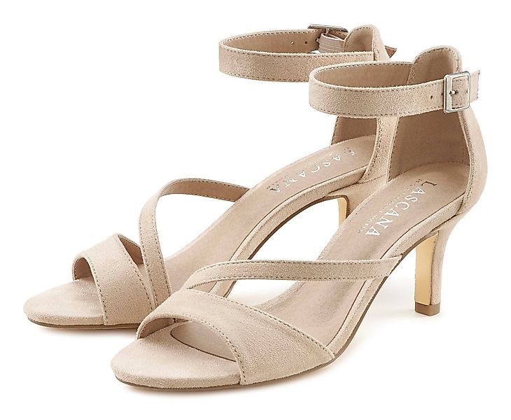 LASCANA Sommerschuh Sandalette High-Heel-Sandalette,Riemchensandalette,Somm günstig online kaufen