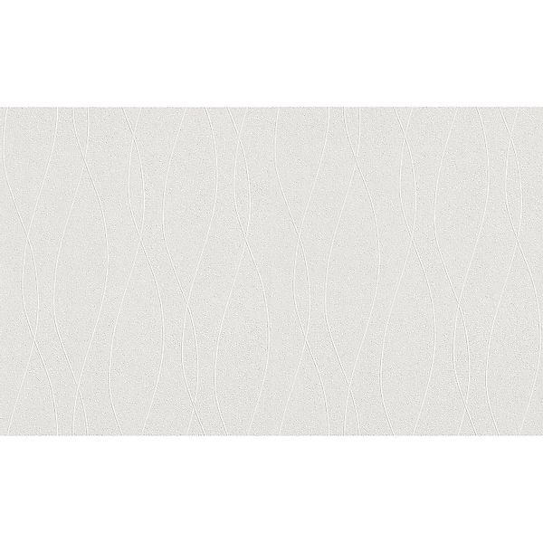 Rasch Vliestapete Wallton 142518 Wellen Weiß 25 m x 1,06 m günstig online kaufen