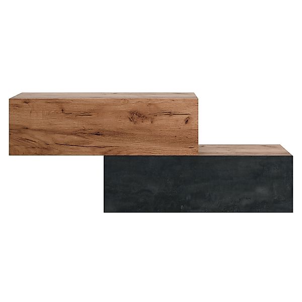 Planetmöbel Garderoben-Set 2x Hängeschrank WEST 100 günstig online kaufen