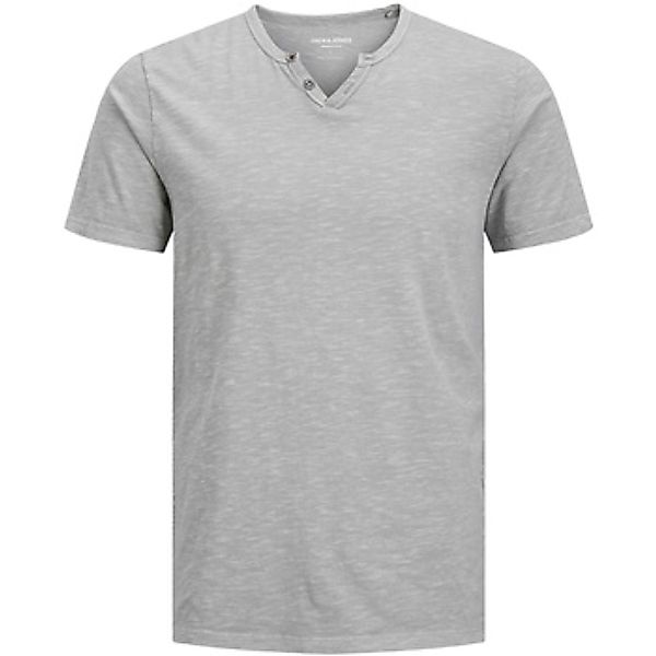Jack & Jones T-Shirt JJESPLIT NECK günstig online kaufen