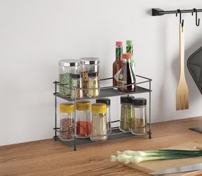 Metaltex Gewürzregal, 1-tlg., in matt schwarz günstig online kaufen