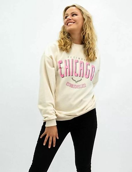 Worldclassca Sweatshirt Worldclassca Damen Sweatshirt Sweater CHICAGO Freiz günstig online kaufen