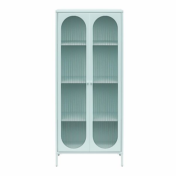 loft24 Vitrine Luna Standvitrine aus Metall günstig online kaufen