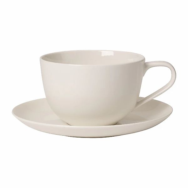 Villeroy & Boch Tasse "Frühstückstasse mit Untertasse For Me 300 ml weiß" günstig online kaufen