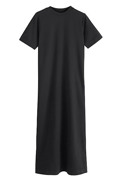 Next Maxikleid Schweres Maxi-T-Shirt-Kleid mit Flügelärmeln günstig online kaufen