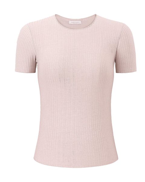 SASSYCLASSY Kurzarmshirt Geripptes T-Shirt Damen mit günstig online kaufen