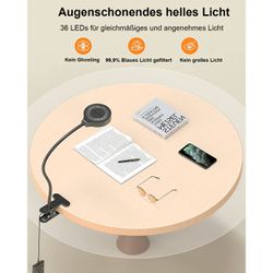 KINSI Klemmleuchten Leselampe Buch, Leichtes Buchlicht, günstig online kaufen
